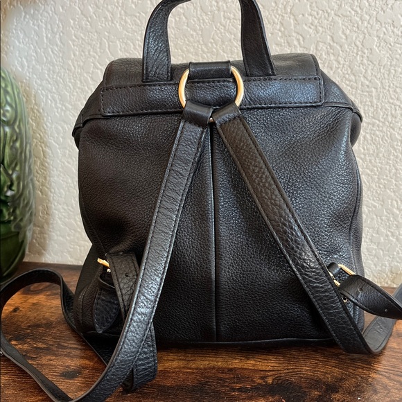 Coach Billie Mini Backpack Style no. F37621, Black leather - Picture 8 of 14